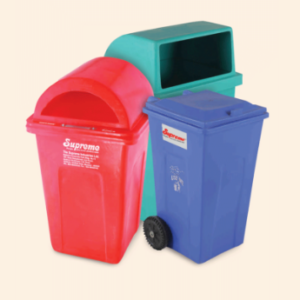 Plastic Waste Bins